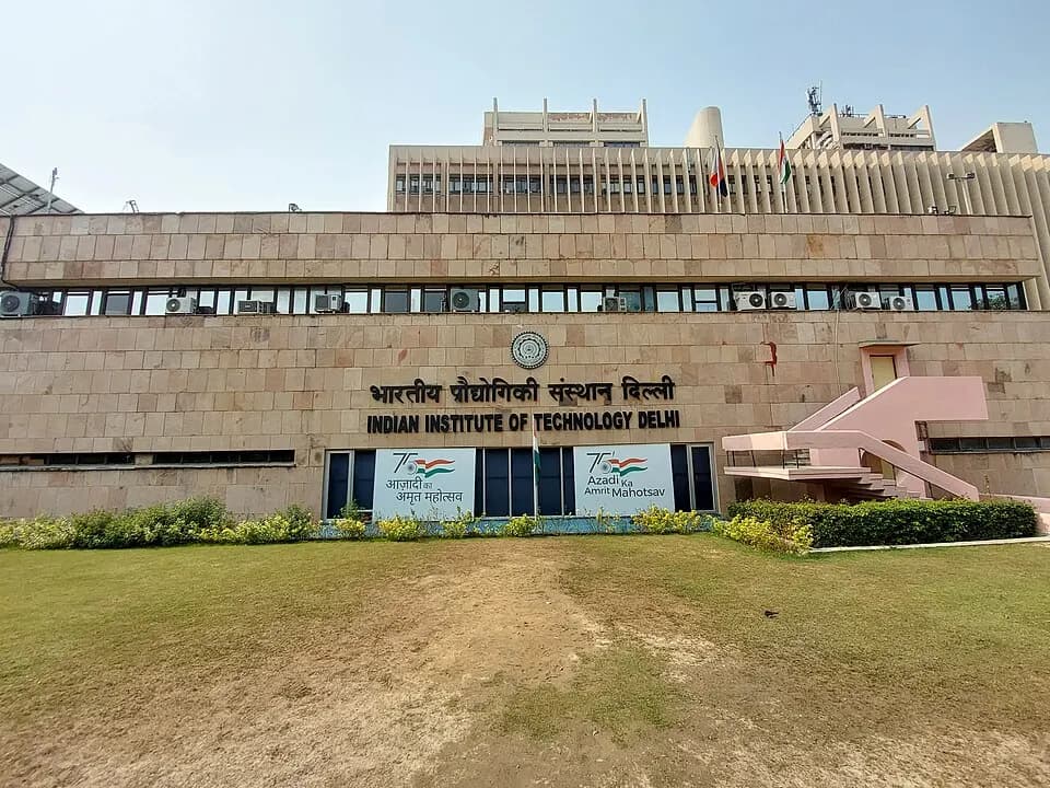 Main building of IIT Delhi