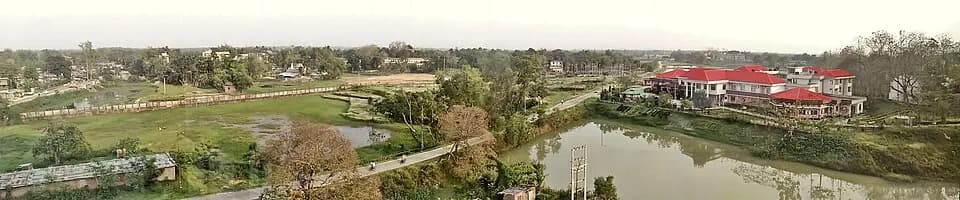 Panoramic view of NIT Silchar